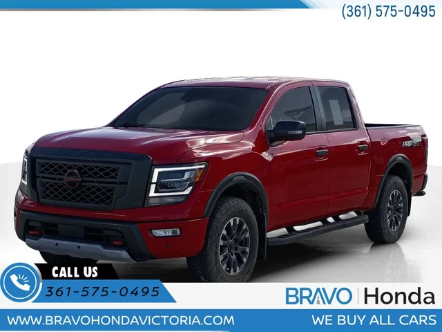 Pre-Owned 2023 Nissan Titan PRO-4X 4WD 4D Crew Cab