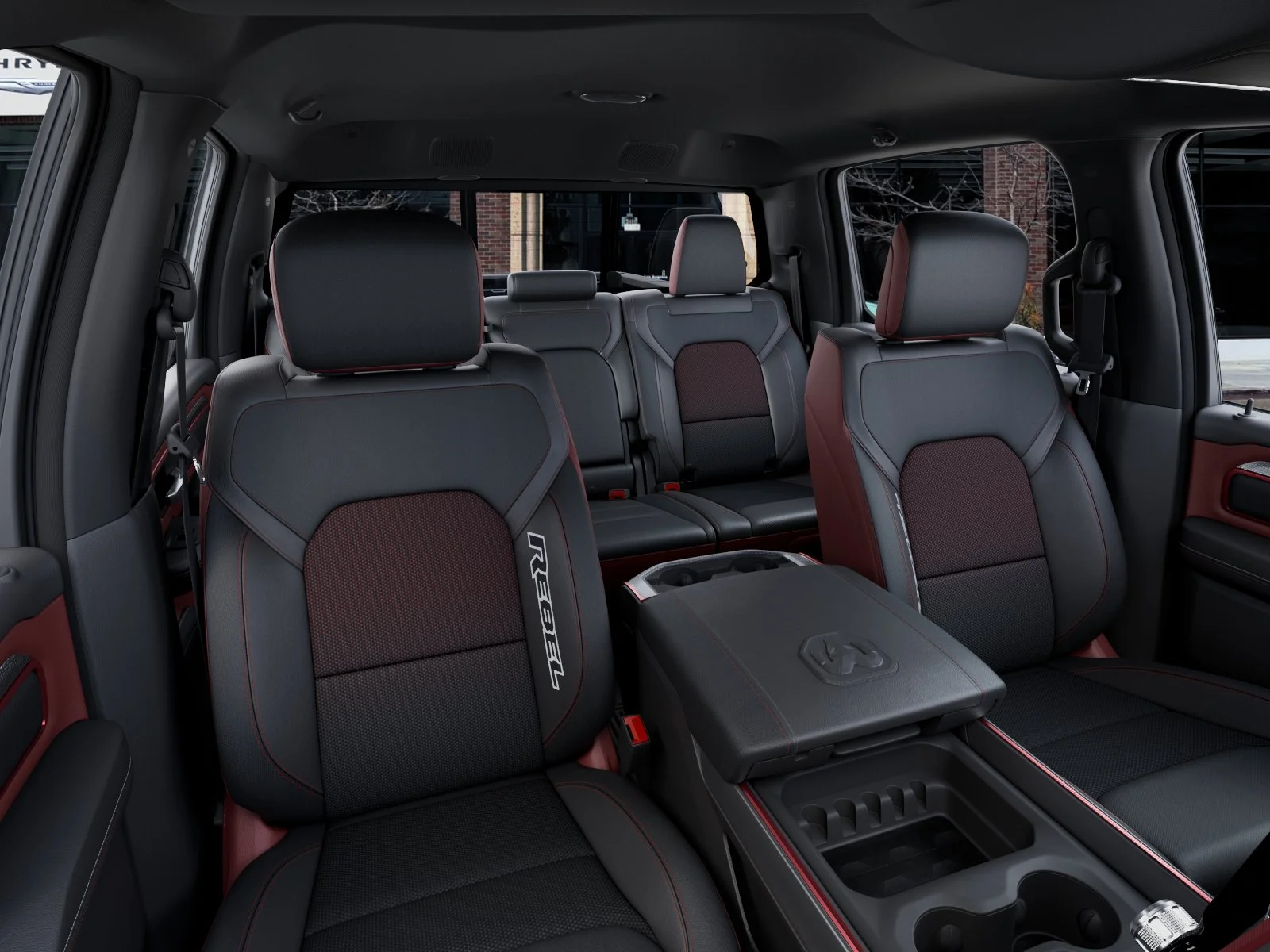 New 2026 Diamond Black Crystal Pearl-Coat Exterior Paint RAM Rebel image 42