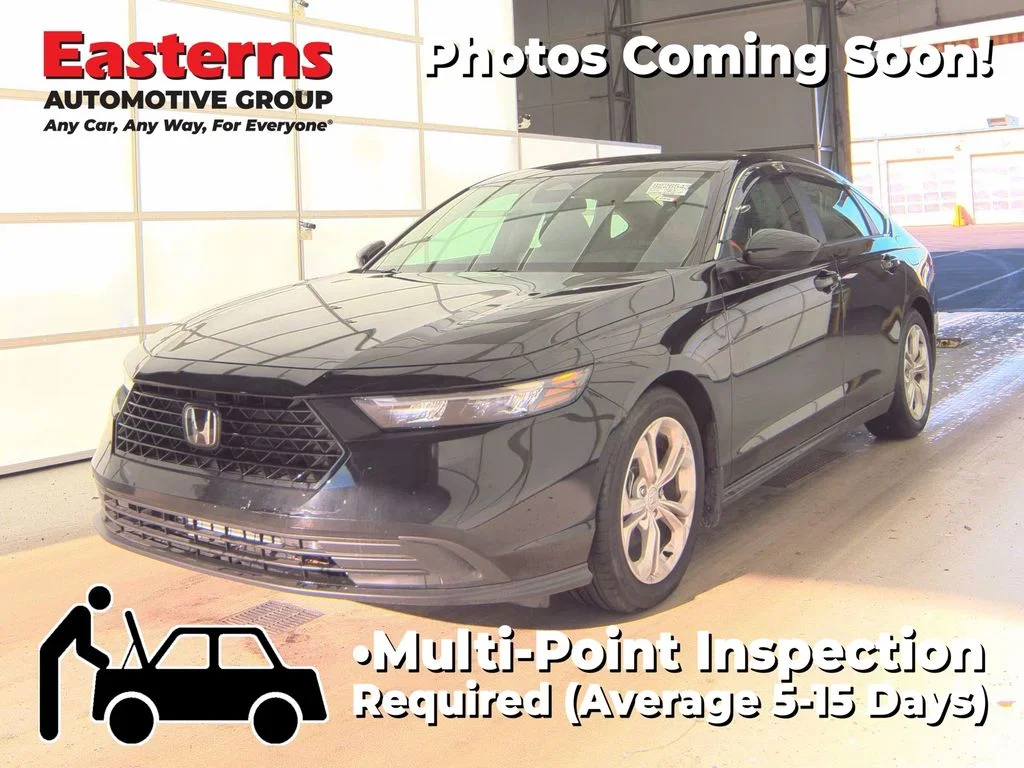 Used 2025 Black Honda LX image 1