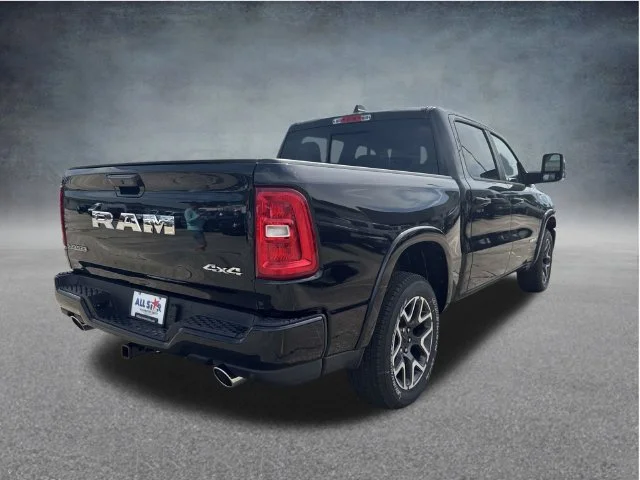 New 2026 Diamond Black Crystal Pearl-Coat Exterior Paint RAM Laramie image 35