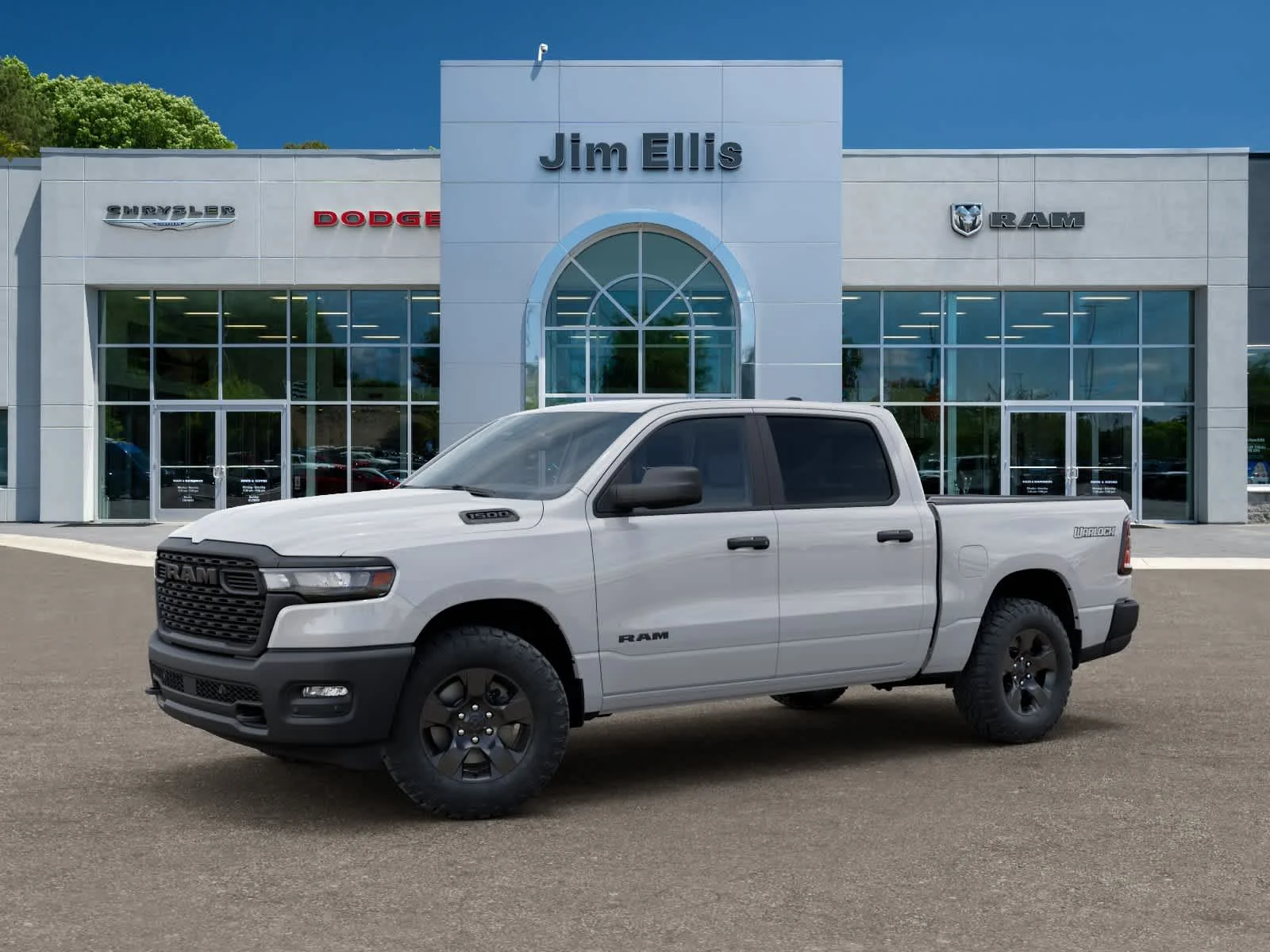 New 2026 Bright White Clear-Coat Exterior Paint RAM Warlock image 2