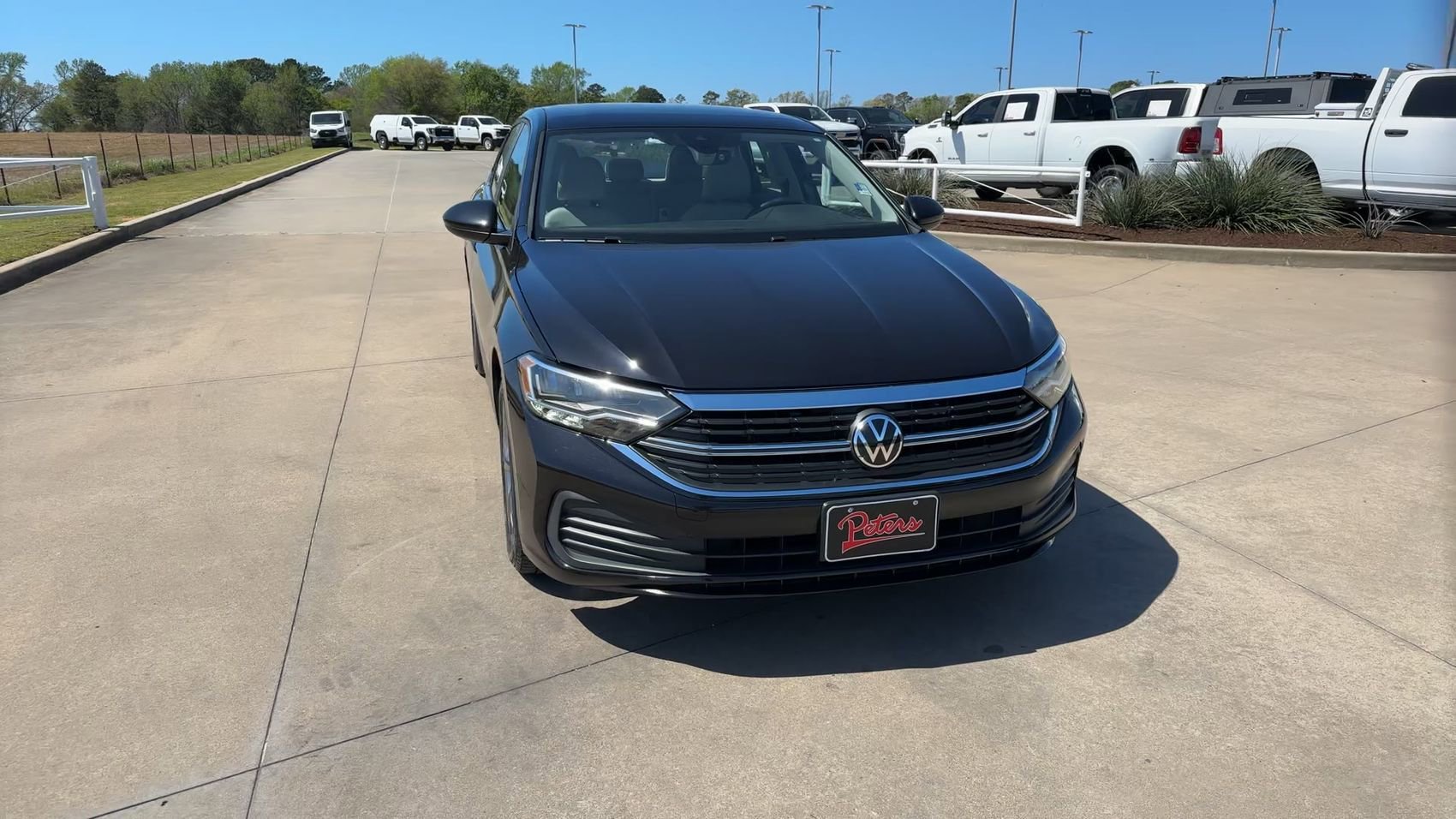 Used 2024 Black Volkswagen SE image 4