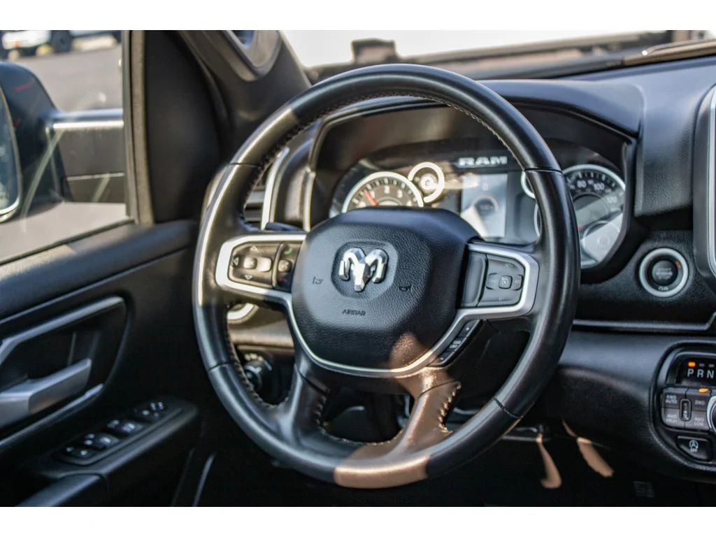 Used 2023 Granite Crystal Metallic Clearcoat Ram Big Horn image 35