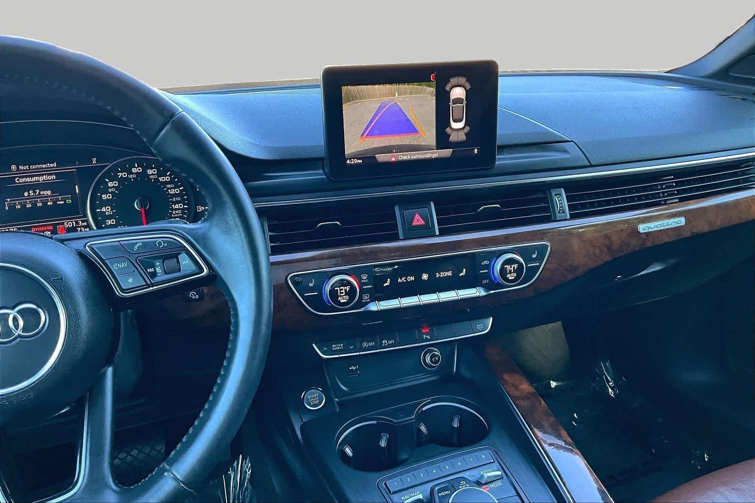 Used 2018 Moonlight Blue Metallic/Black Roof Audi Premium Plus image 7