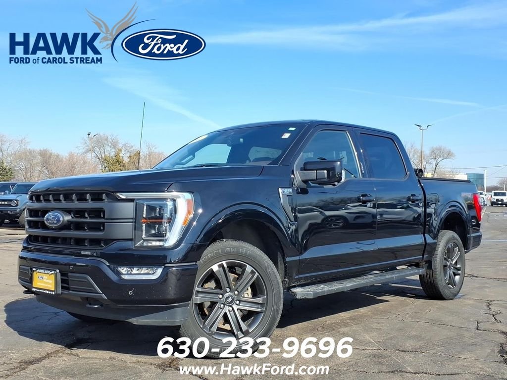 Used 2022 Black Ford Lariat image 3