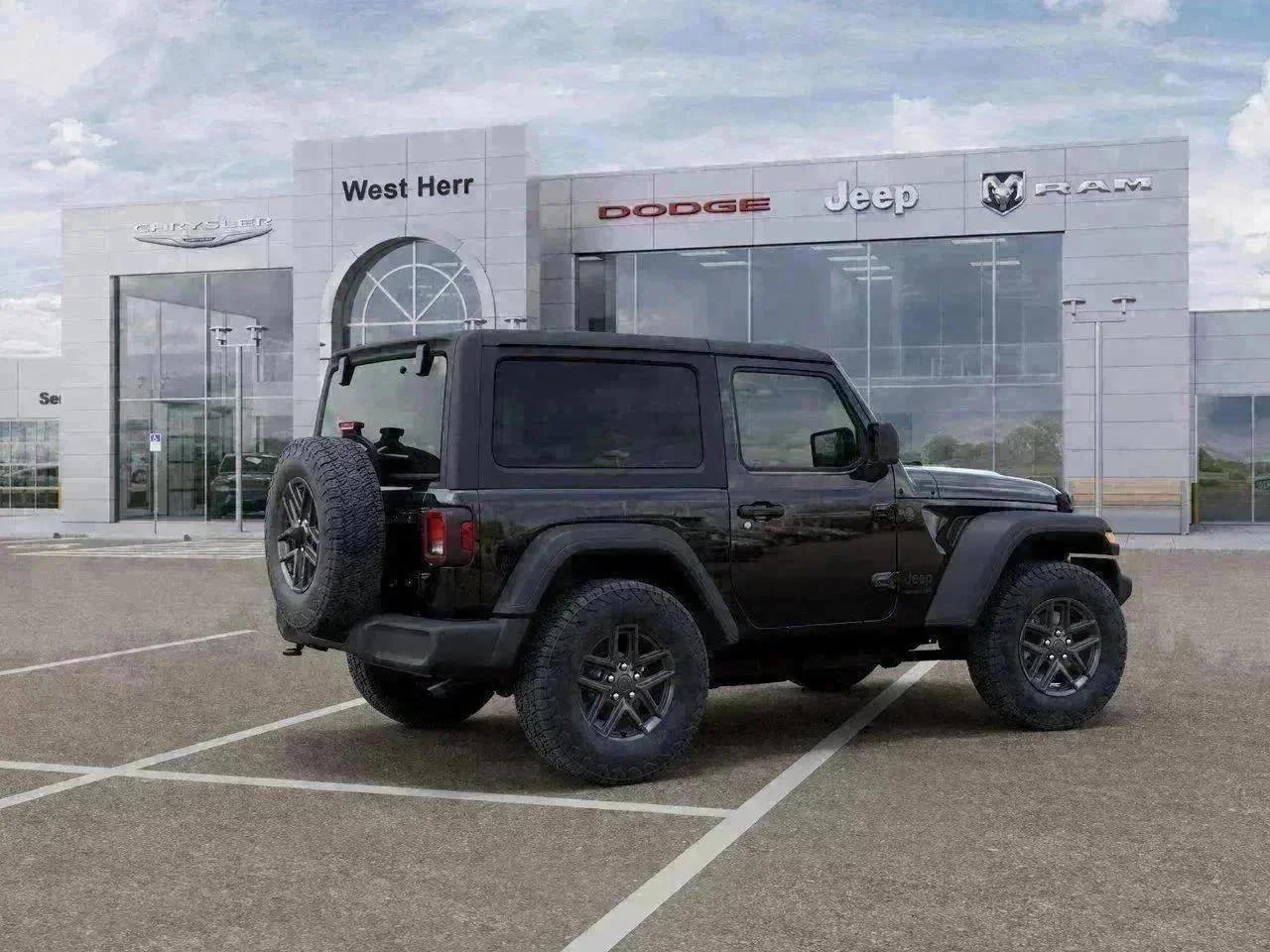 New 2026 Black Clear-Coat Exterior Paint Jeep Sport S image 4