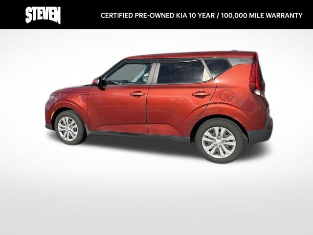 Certified Used 2021 Orange Kia LX image 7
