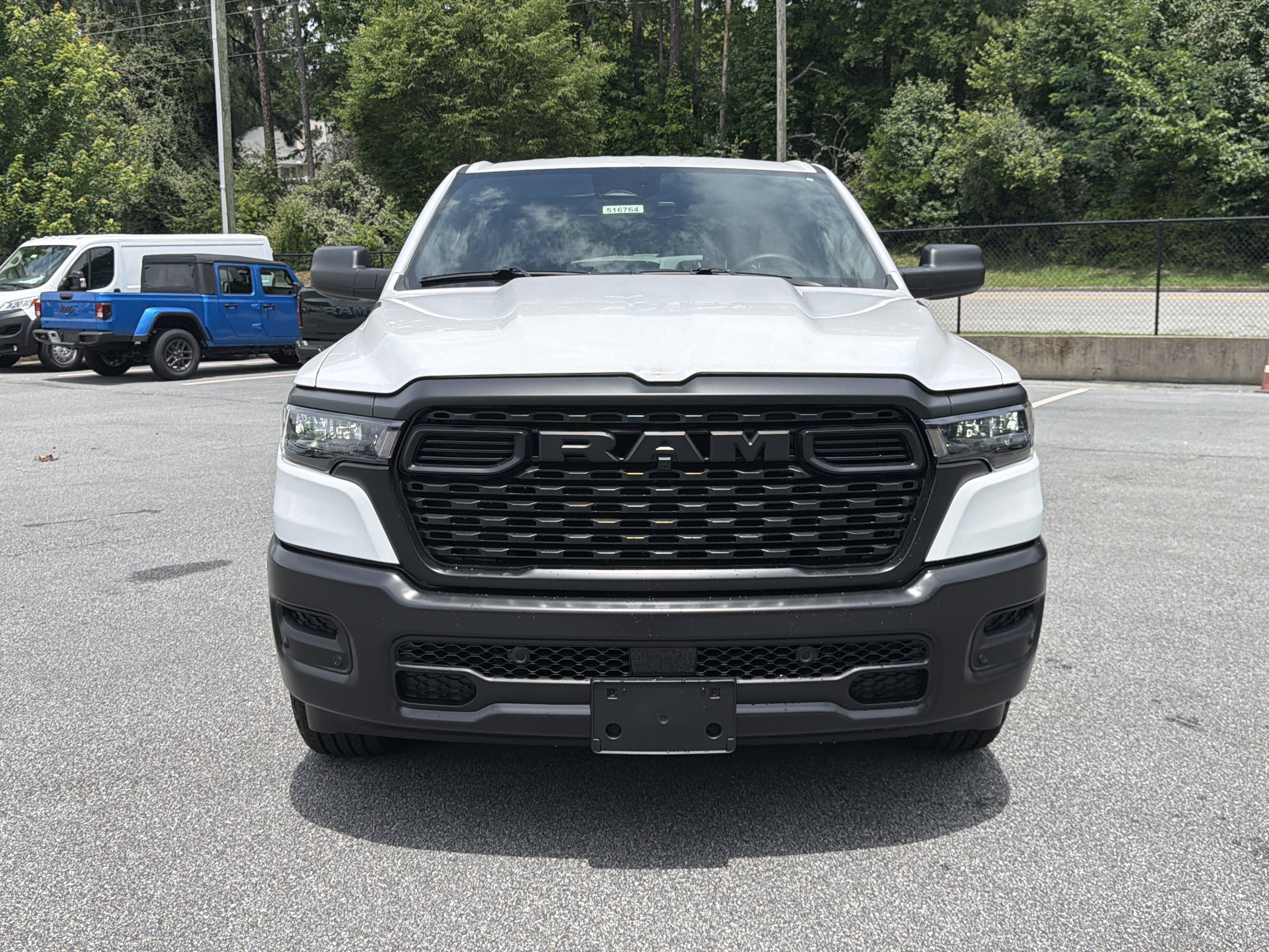 New 2026 Bright White Clear-Coat Exterior Paint RAM Tradesman image 2