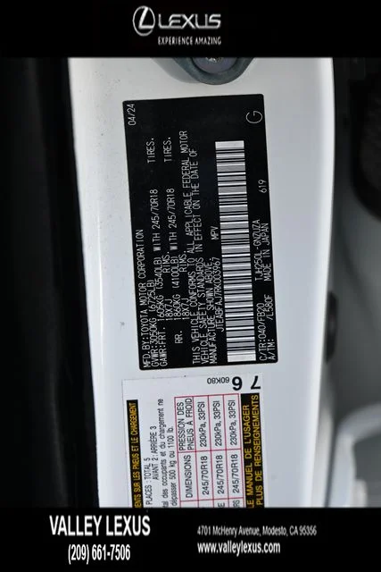 Used 2024 White Toyota 1958 image 23