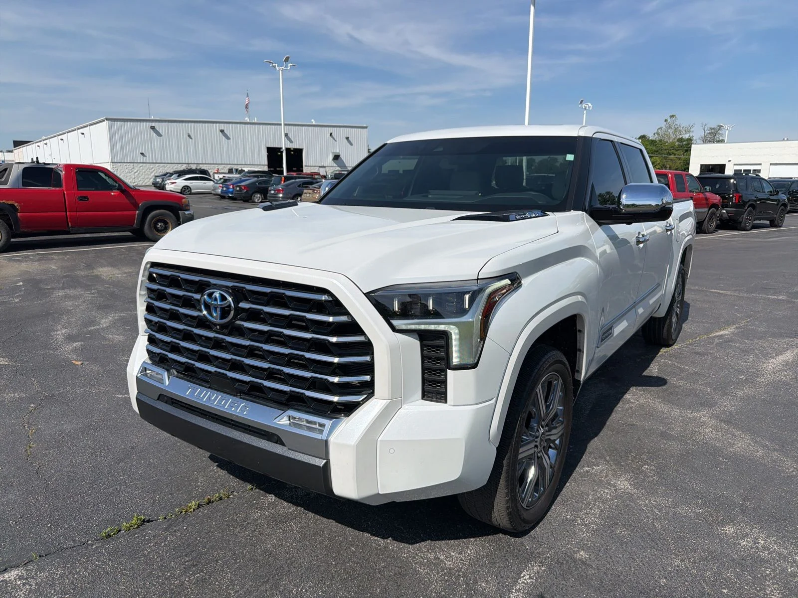 Used 2023 Pearl Toyota Capstone image 2
