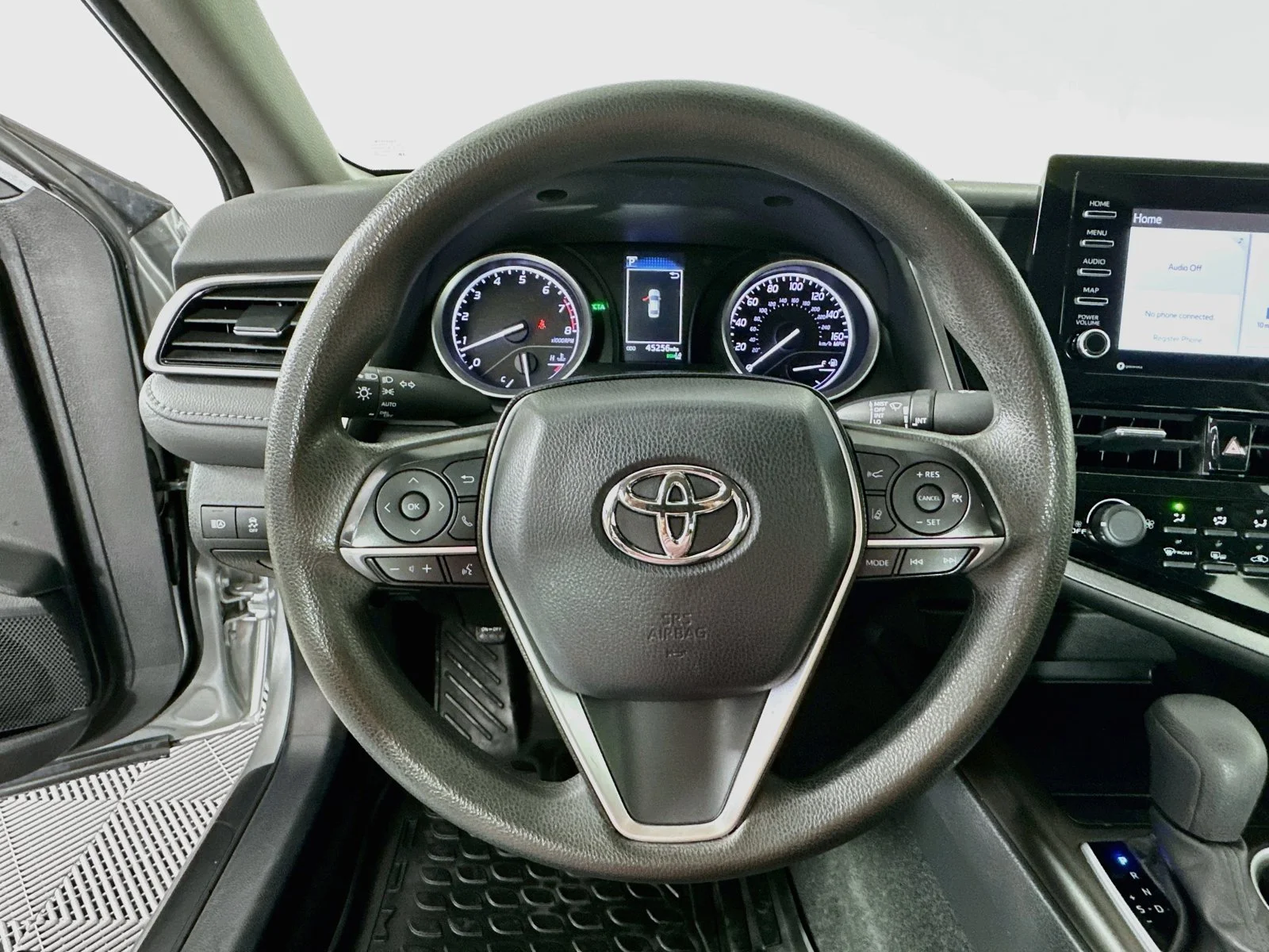 Used 2021 Celestial Silver Metallic Toyota LE image 12