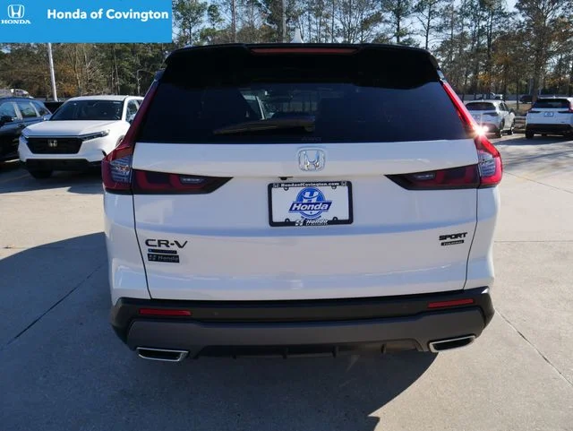 New 2026 Platinum White Pearl Honda AWD Sport Touring Hybrid image 4