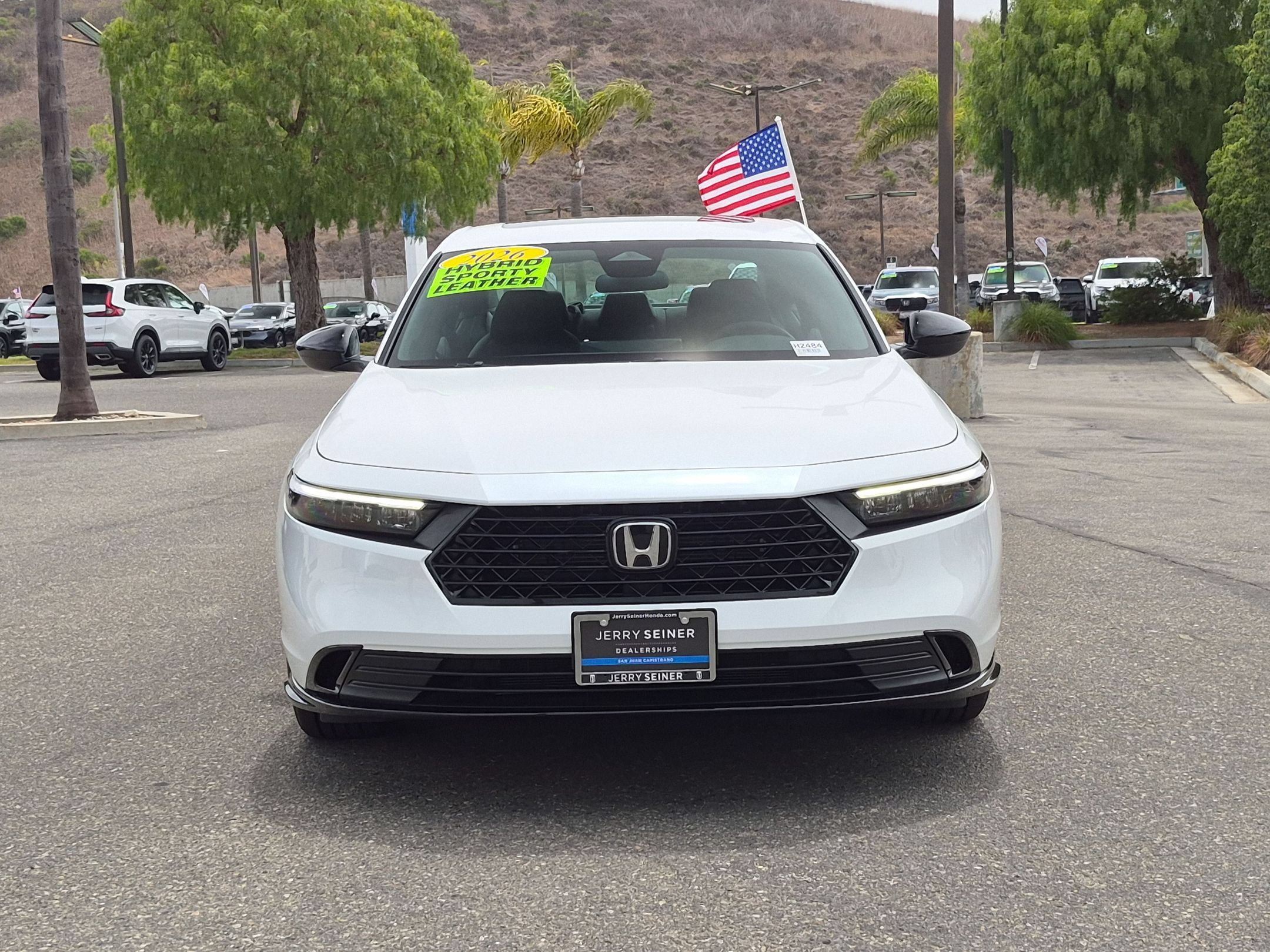 New 2026 Platinum White Pearl Honda Sport-L image 14