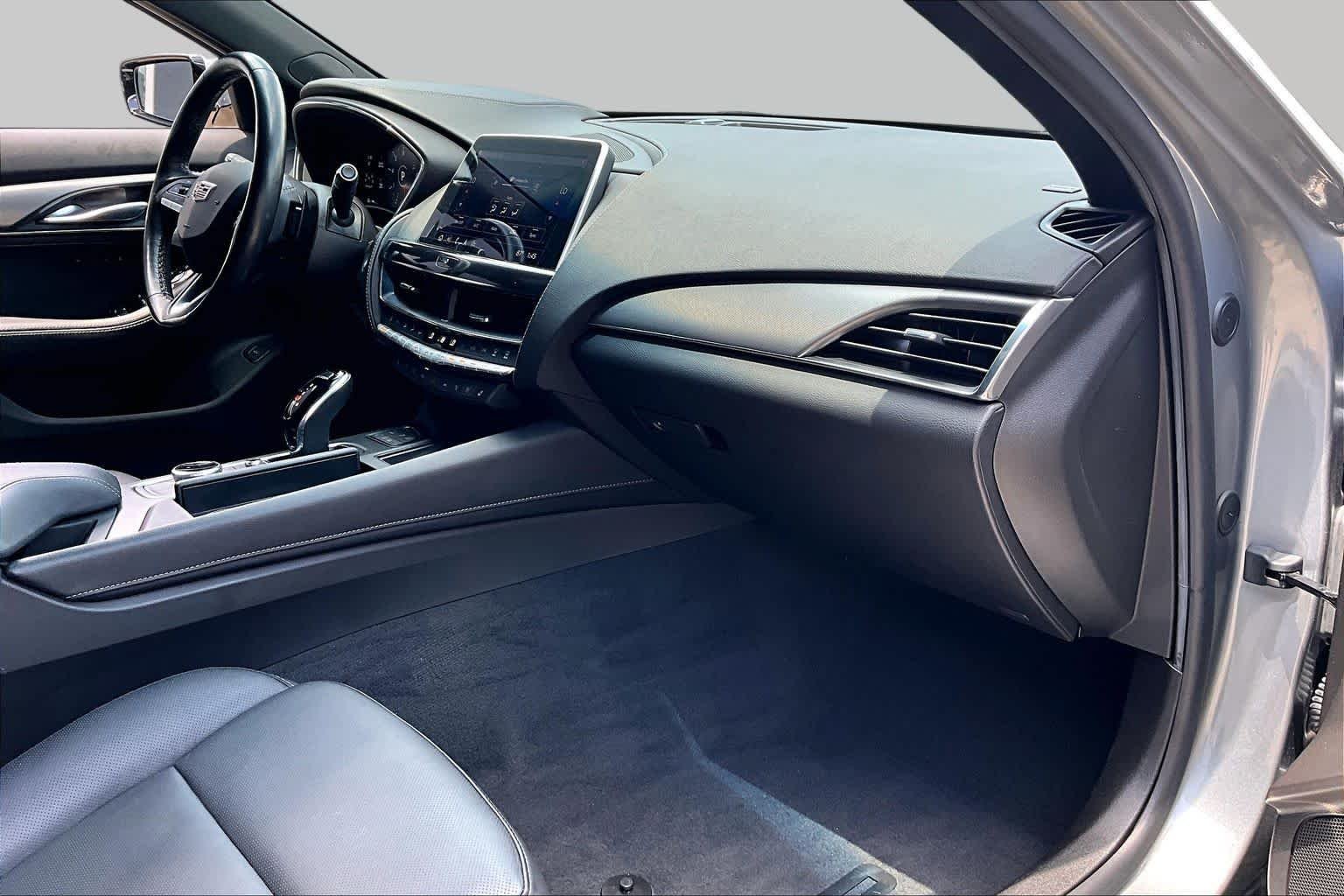 Used 2023 Argent Silver Metallic Cadillac Premium Luxury image 19