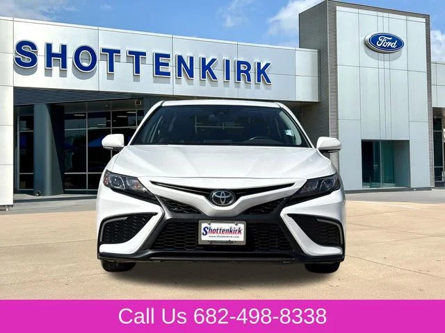 Used 2023 White Toyota SE image 2