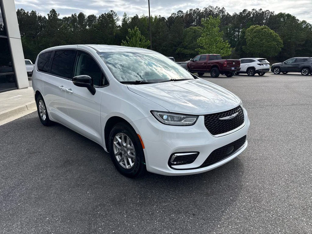 Used 2024 Bright White Clearcoat Chrysler Touring L FWD image 3