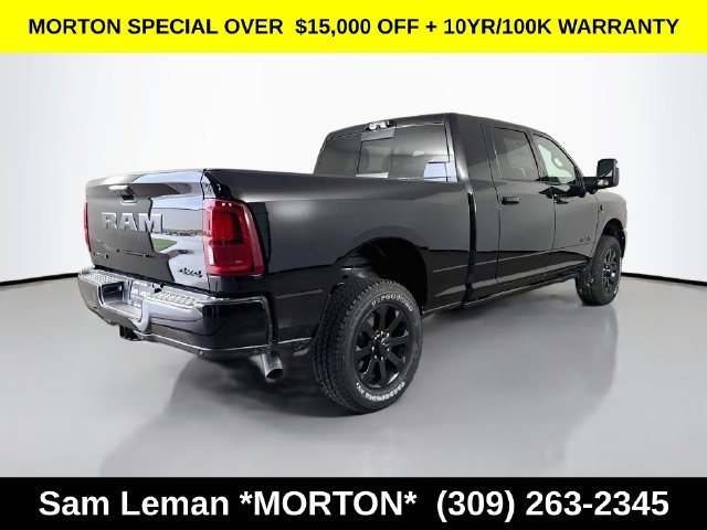 New 2026 Diamond Black Crystal Pearl-Coat Exterior Paint Ram Laramie image 7
