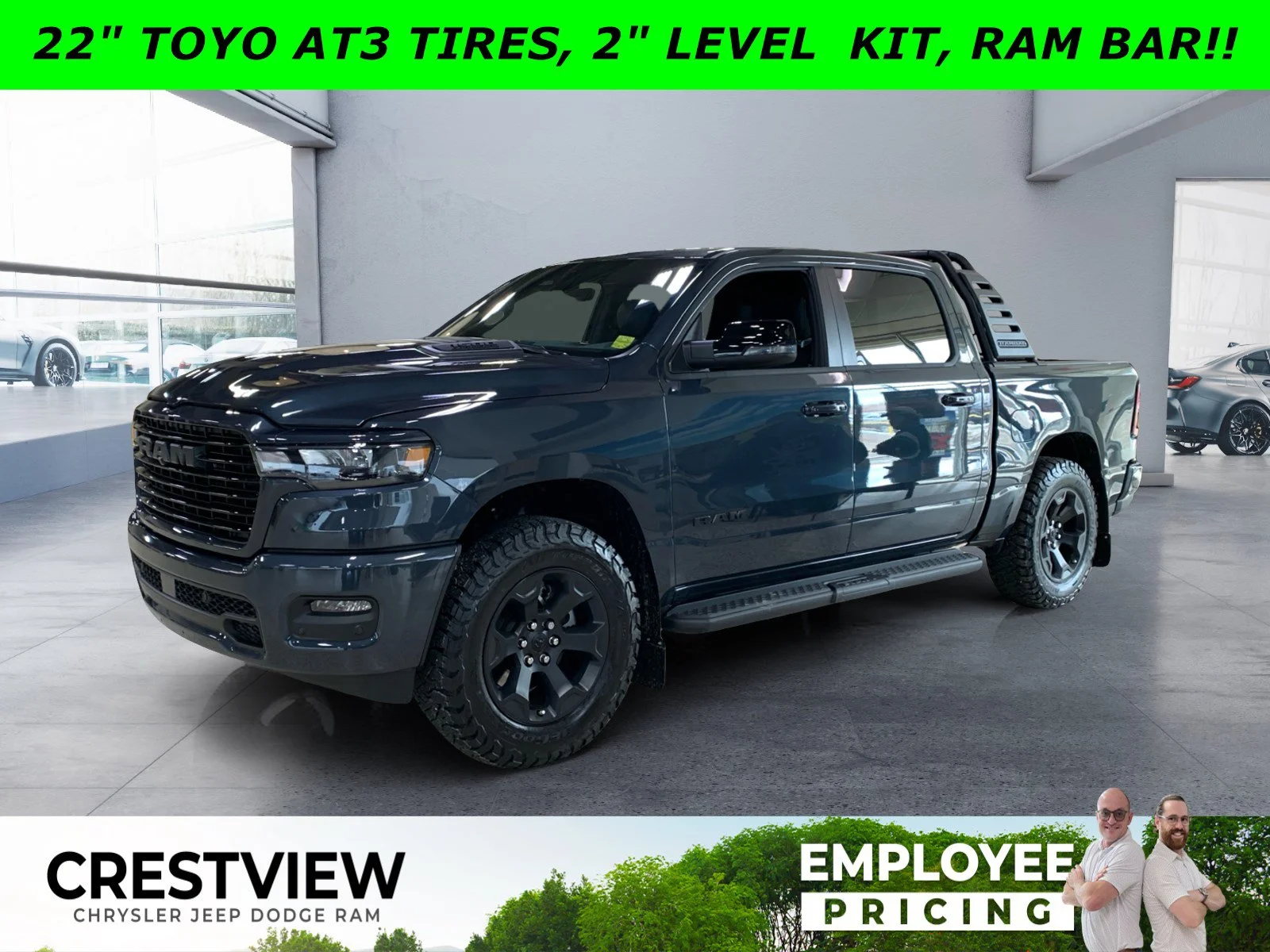 New 2026 FORGED BLUE METALLIC Ram Sport image 1