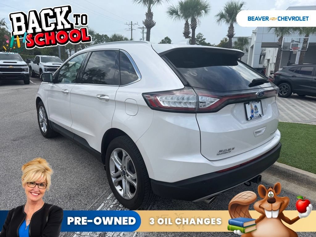 Used 2018 White Ford Titanium image 6