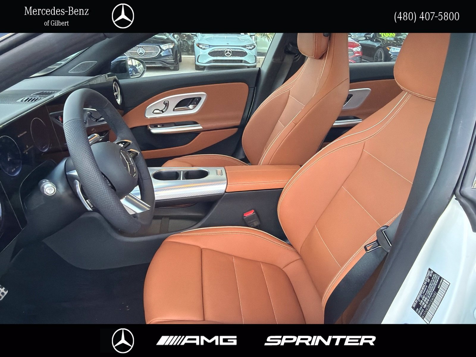 New 2027 Polar White Mercedes-Benz CLA 220 image 9