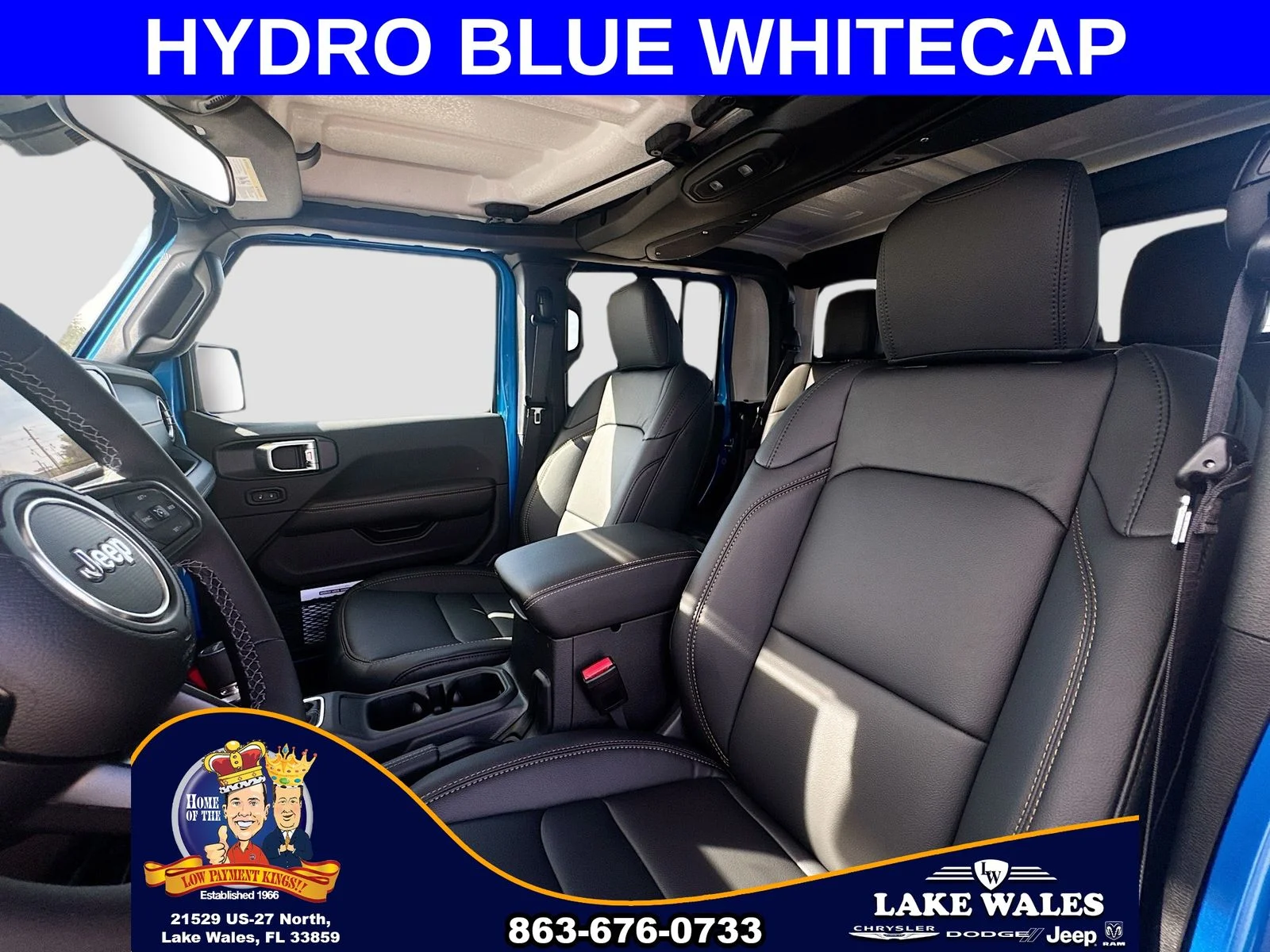 New 2026 Hydro Blue Pearl-Coat Exterior Paint Jeep  image 19