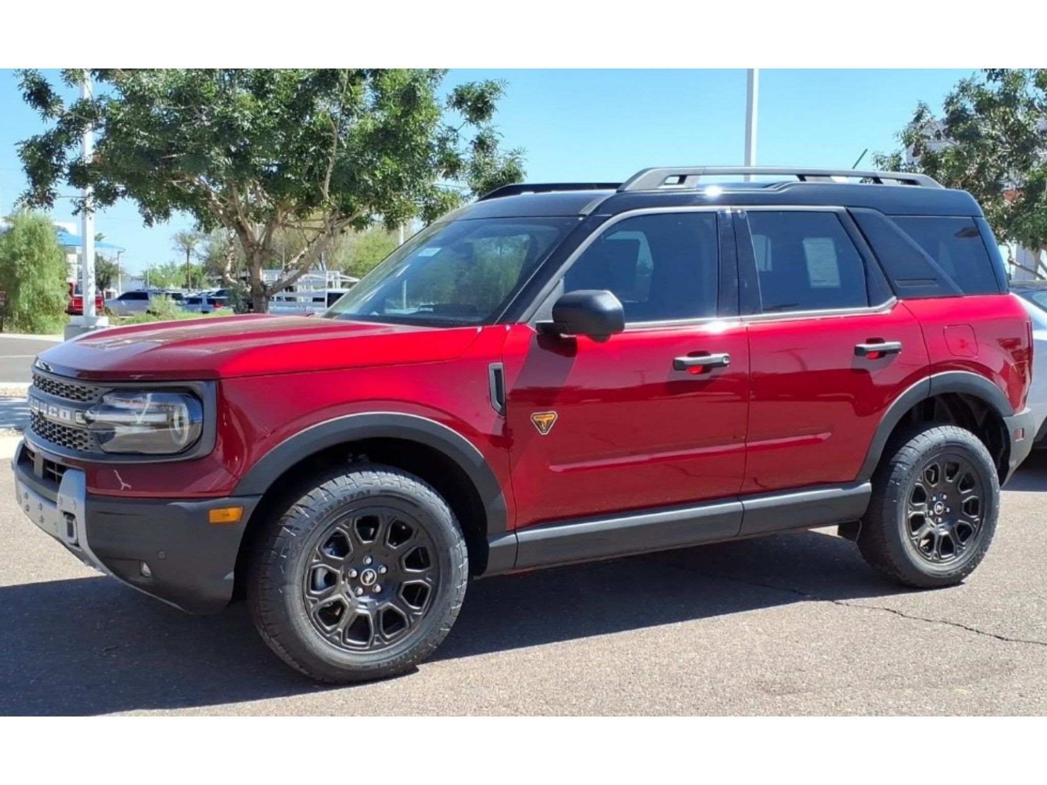 New 2026 Ruby Red Metallic Tinted Clearcoat Ford Badlands® image 8
