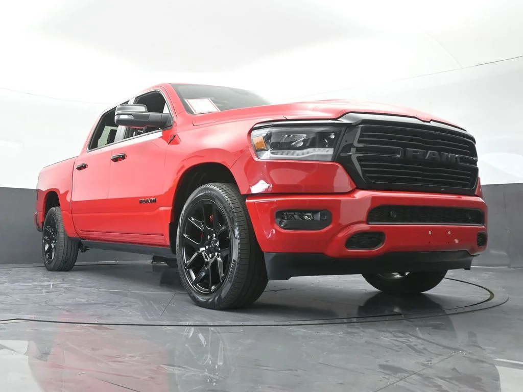 Used 2023 Flame Red Clearcoat Ram Laramie image 72