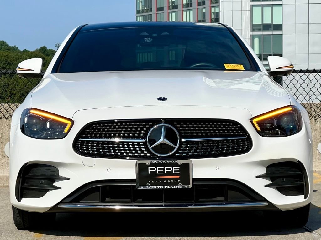 Certified Used 2023 White Mercedes-Benz E 450 image 1