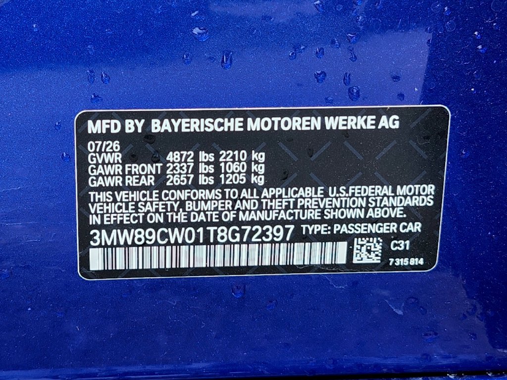 New 2026 Blue BMW 330i xDrive image 34