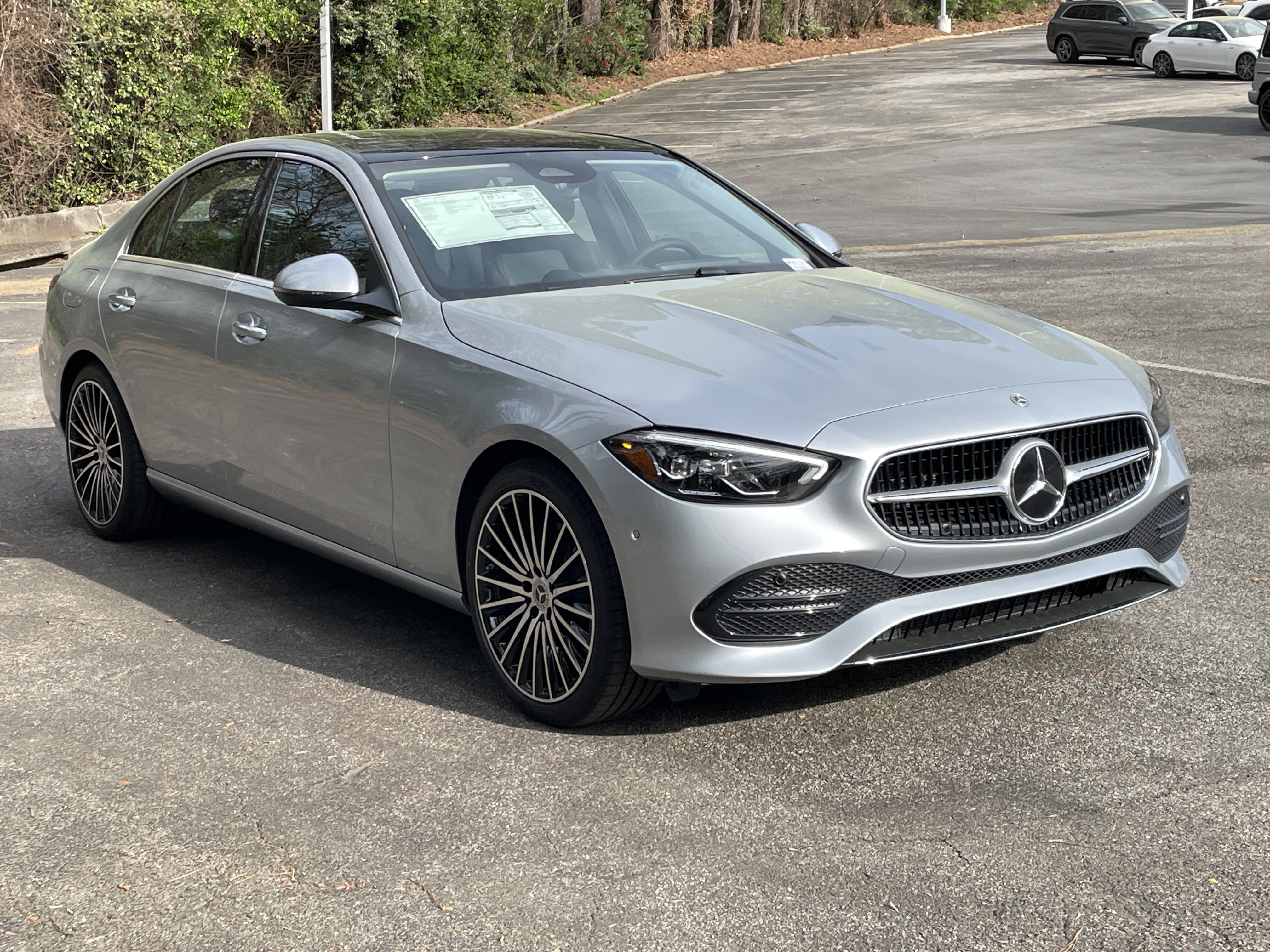 New 2026 Cirrus Silver Metallic Mercedes-Benz C 300 Sedan image 4