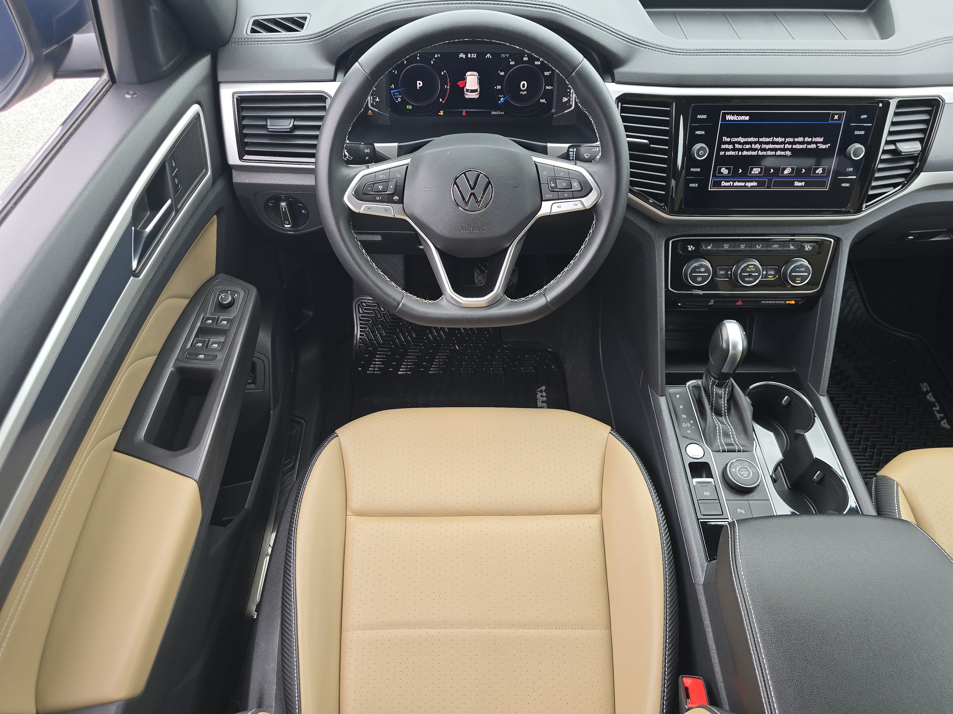 Certified Used 2023 Blue Metallic Volkswagen 3.6L V6 SE w/Technology image 21