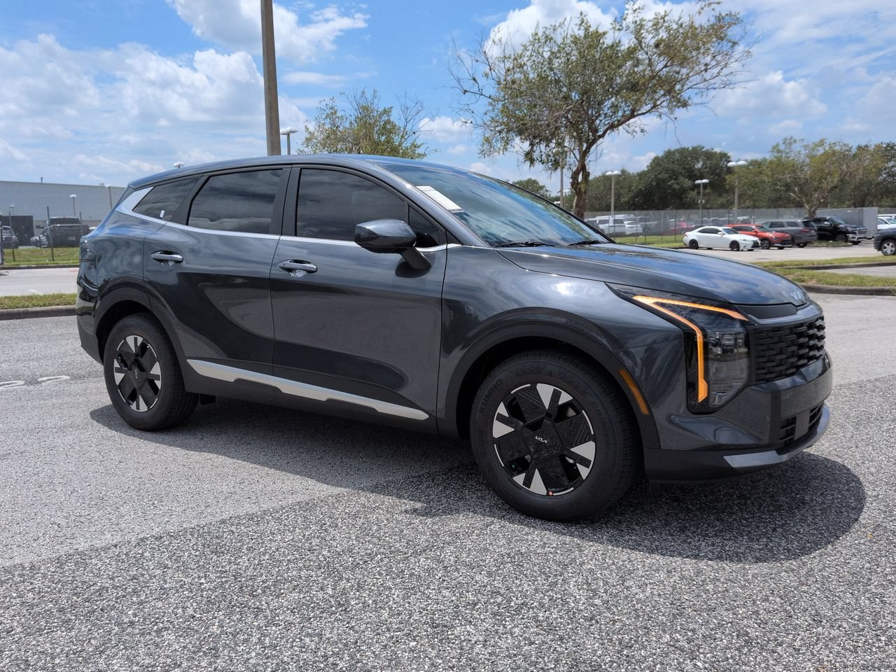 New 2027 Gravity Gray Kia LX image 2