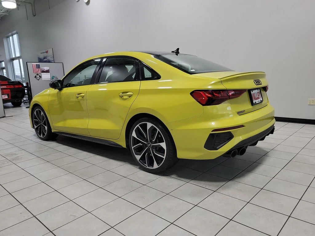 Used 2023 Yellow Audi 2.0T Premium Plus image 9