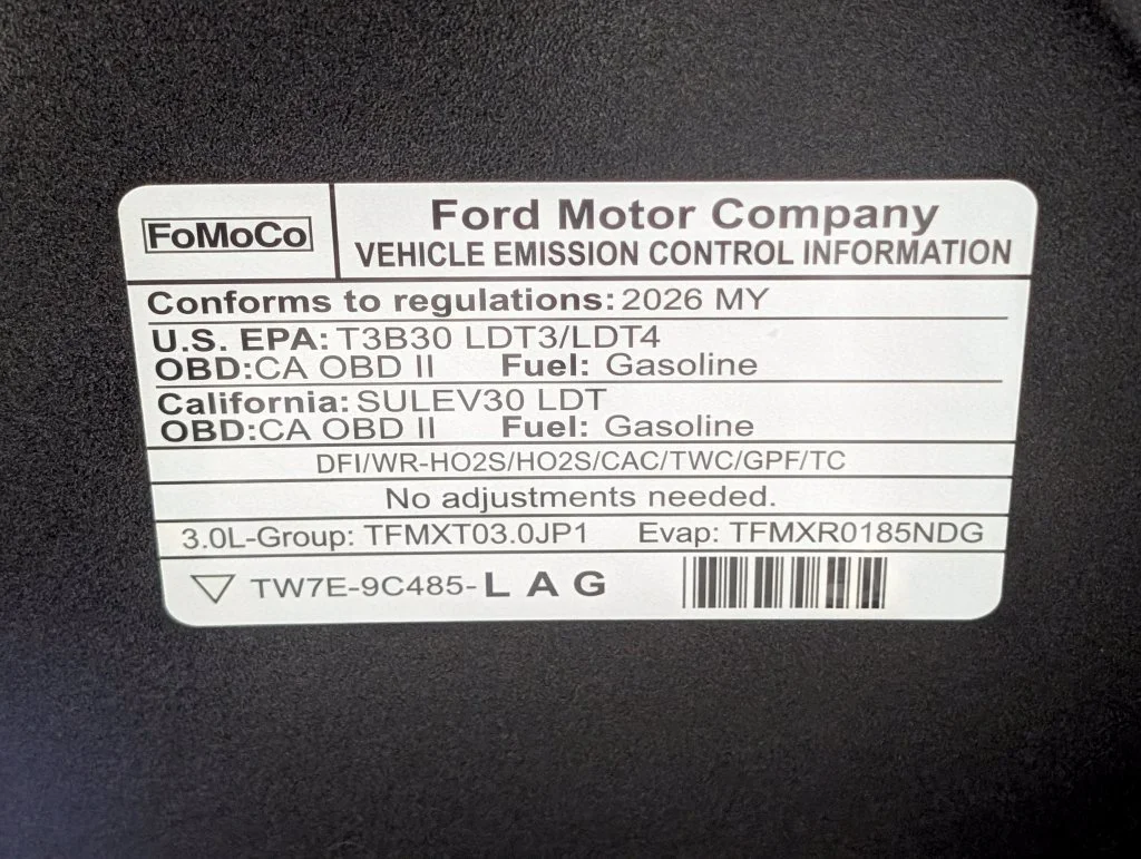 New 2026 Carbonized Gray Metallic Ford ST image 28
