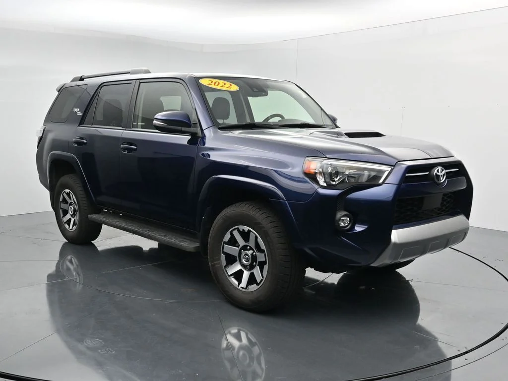 Used 2022 Blue Toyota TRD Off-Road Premium image 2