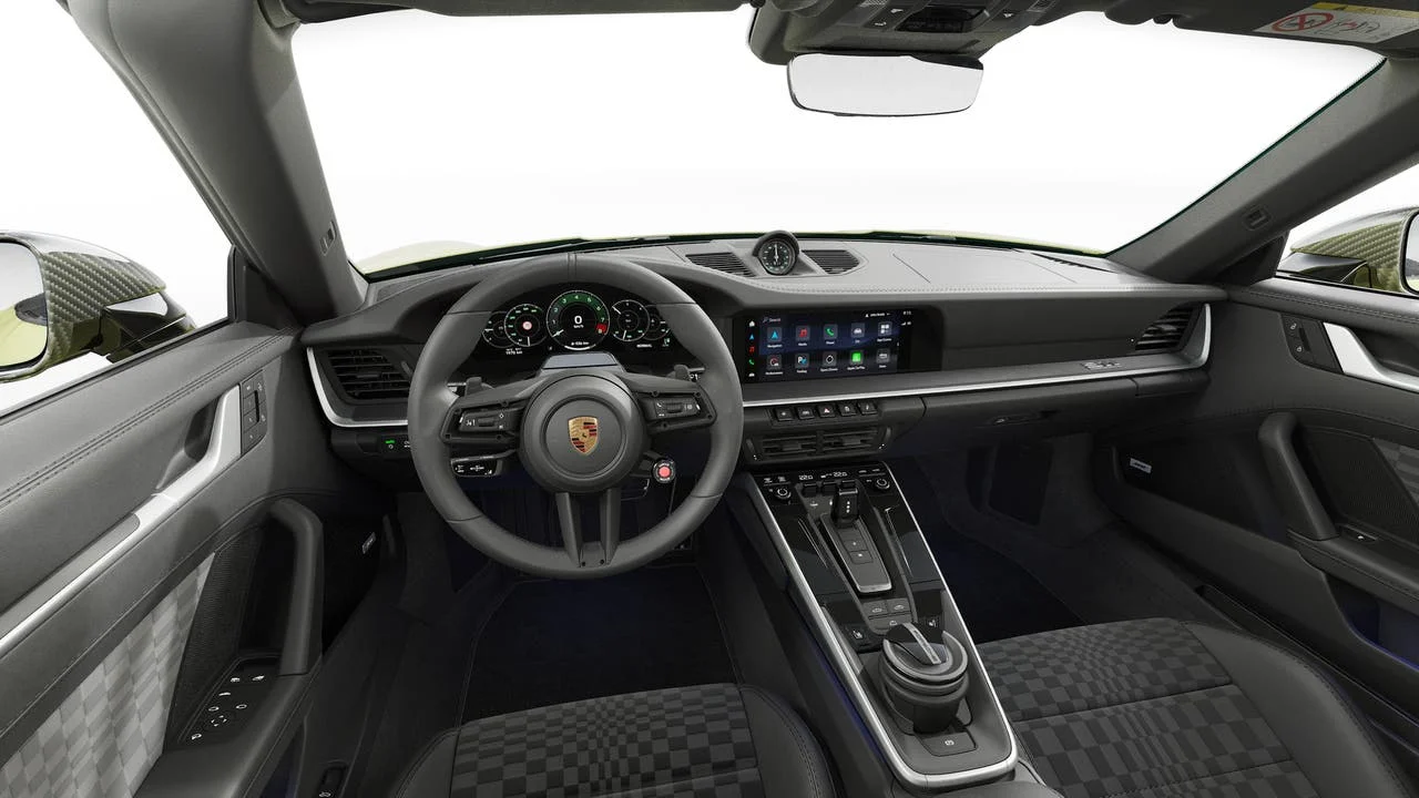 New 2026 Cartagena Yellow Metallic Porsche Carrera 4S Cabriolet image 11