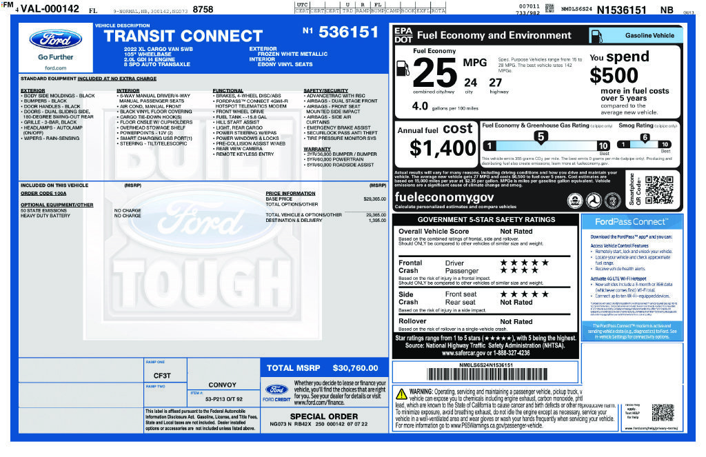 Used 2022 White Ford XL image 26