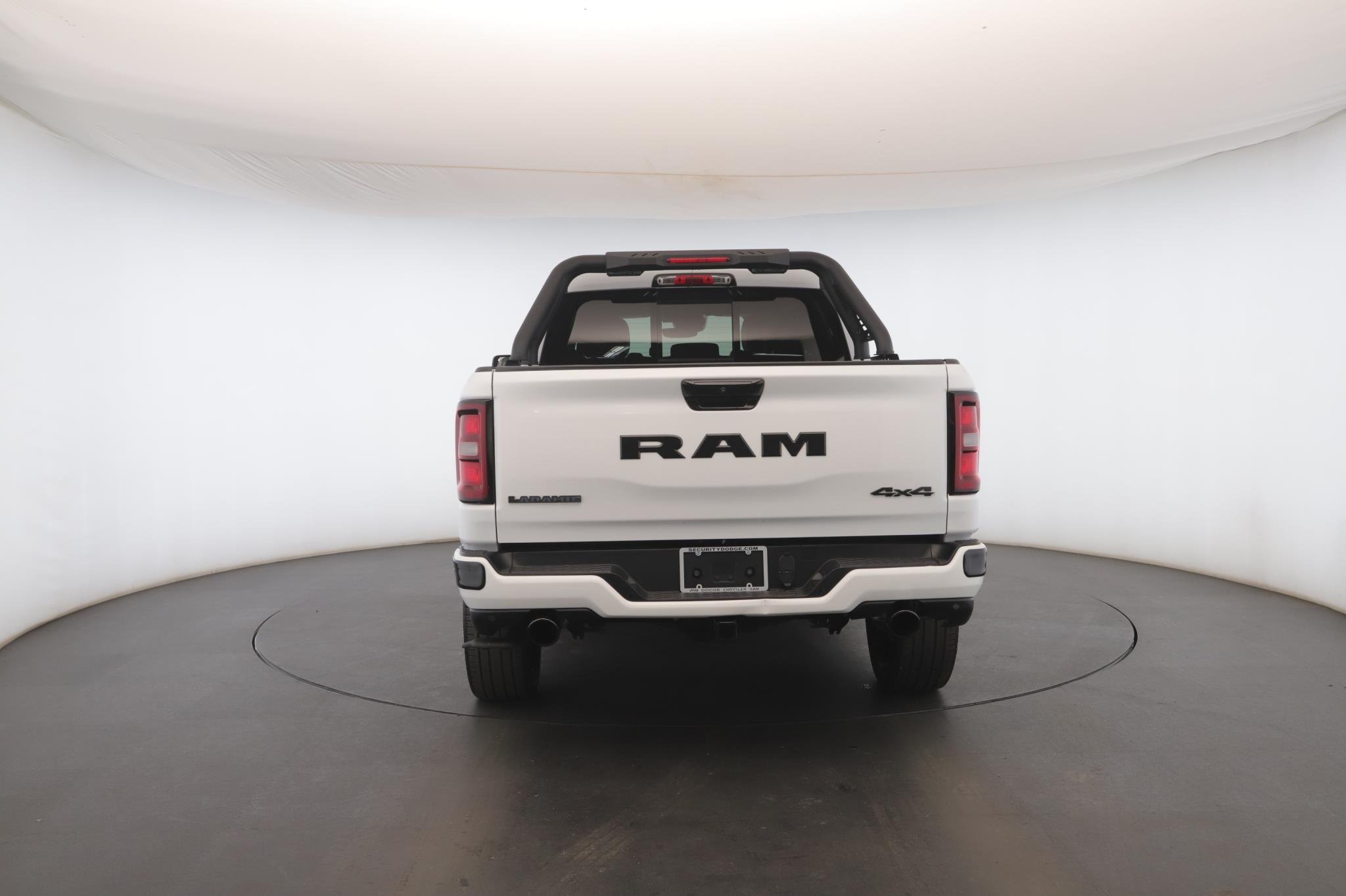 Used 2025 Bright White Clearcoat Ram Laramie 4x4 Crew Cab 5