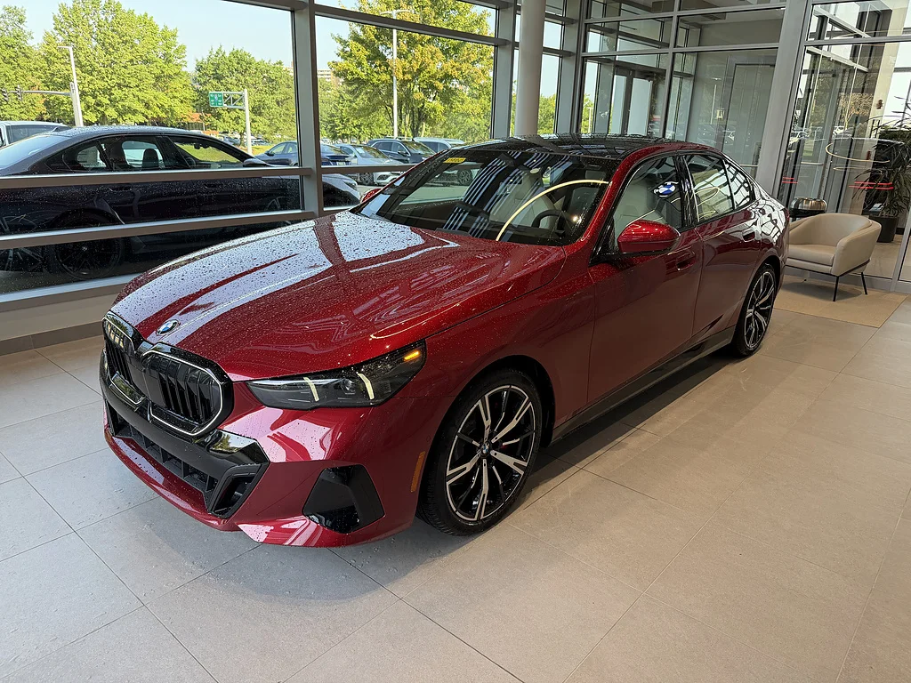 New 2027 Vegas Red Metallic BMW 530i xDrive image 3