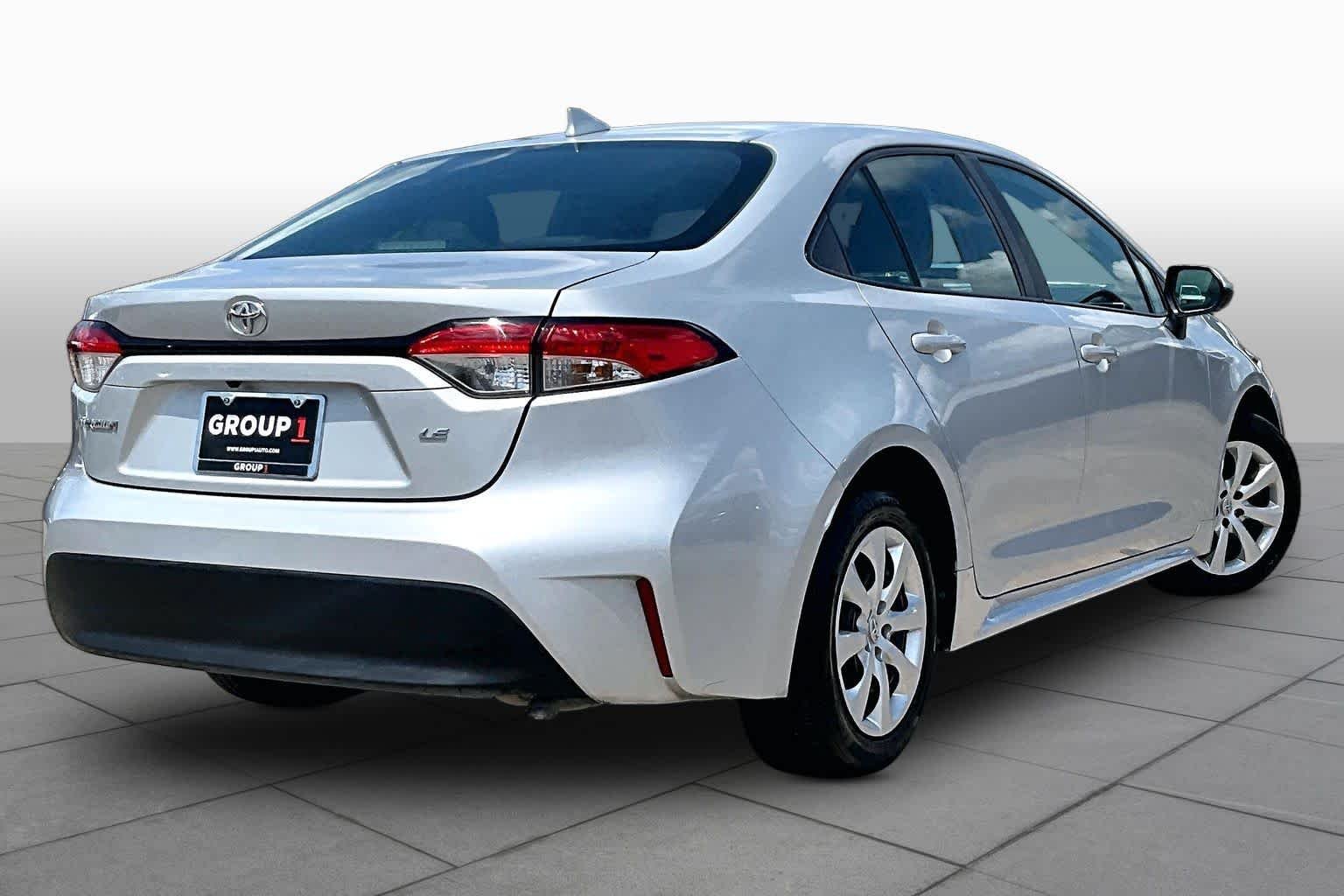 Used 2024 Classic Silver Metallic Toyota LE image 13