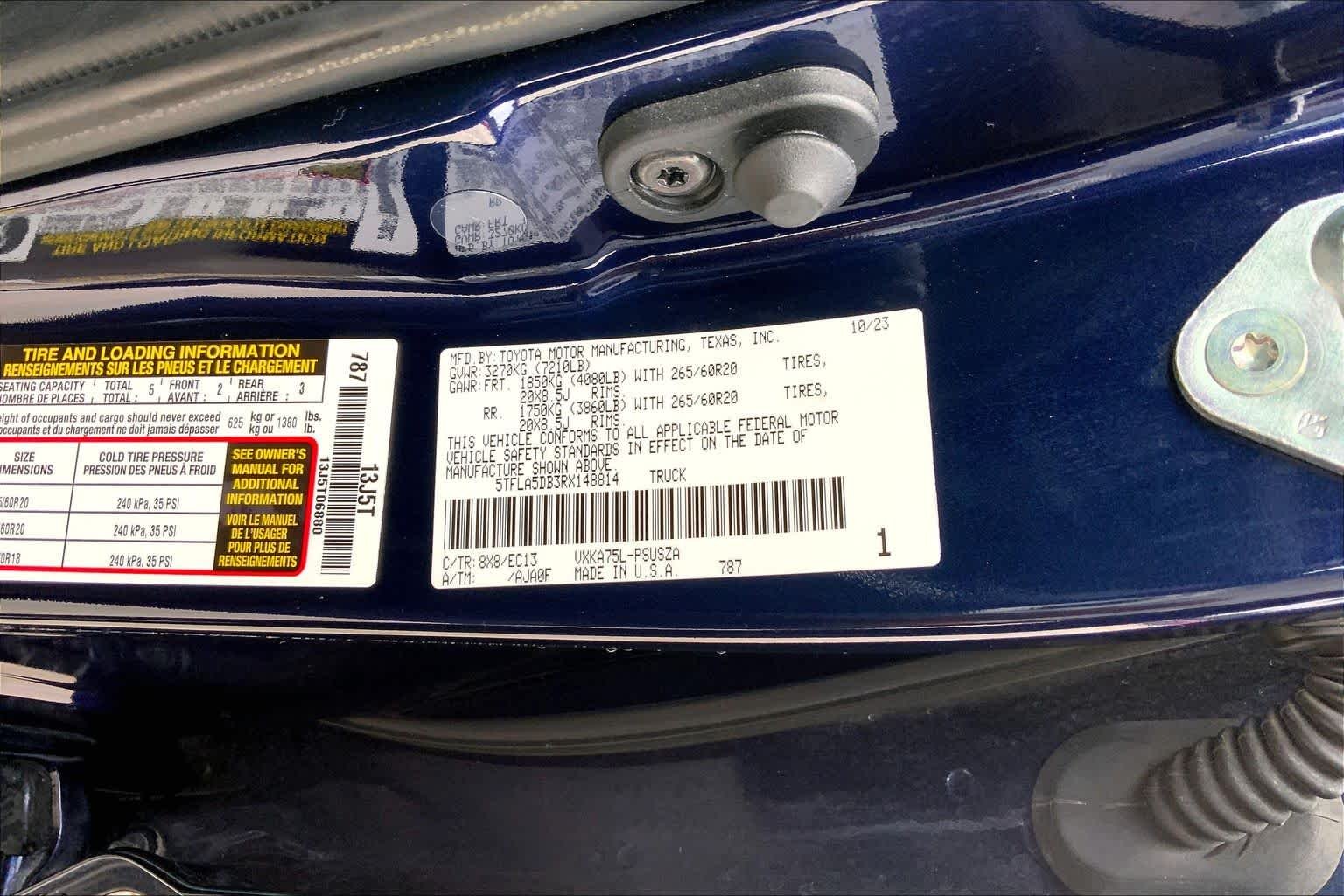 Used 2024 Blueprint Toyota SR5 image 36