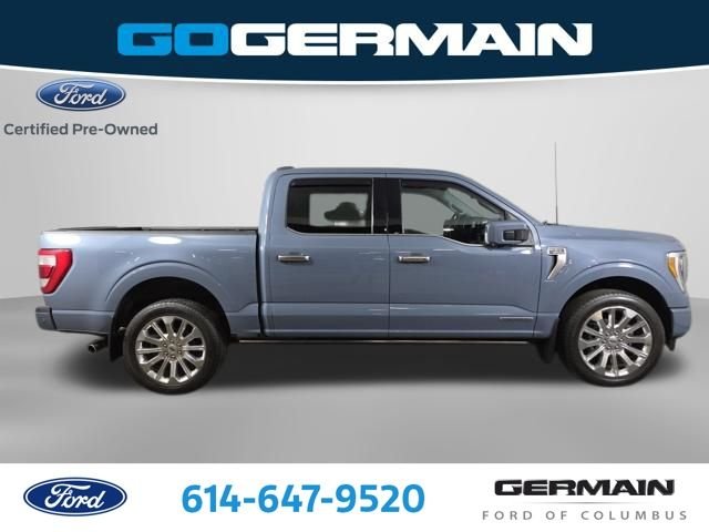 Certified Used 2023 Azure Gray Metallic Ford Limited image 5