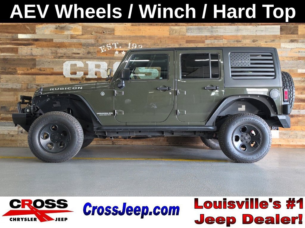 Used 2016 Tank Clearcoat Jeep Unlimited Rubicon image 1