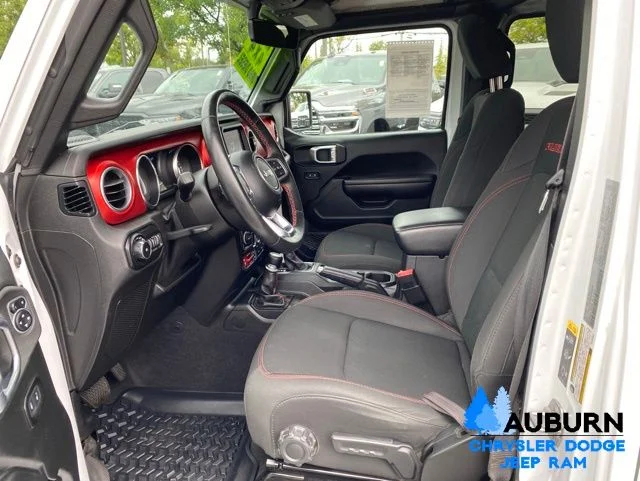 Used 2021 White Jeep Unlimited Rubicon image 31