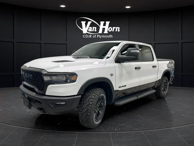 New 2026 Bright White Clear-Coat Exterior Paint RAM Rebel image 3