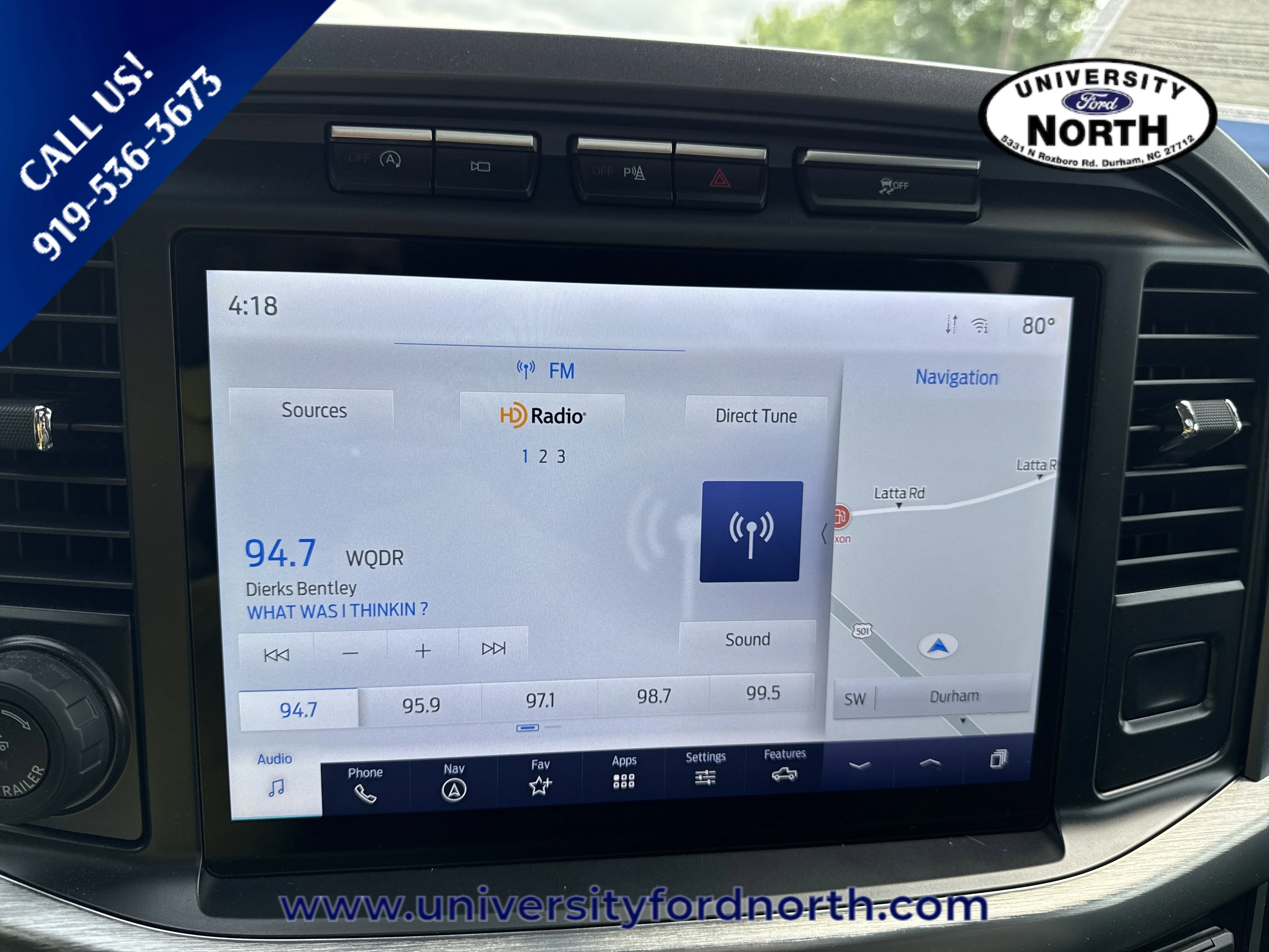 Used 2023 Antimatter Blue Metallic Ford LARIAT image 30