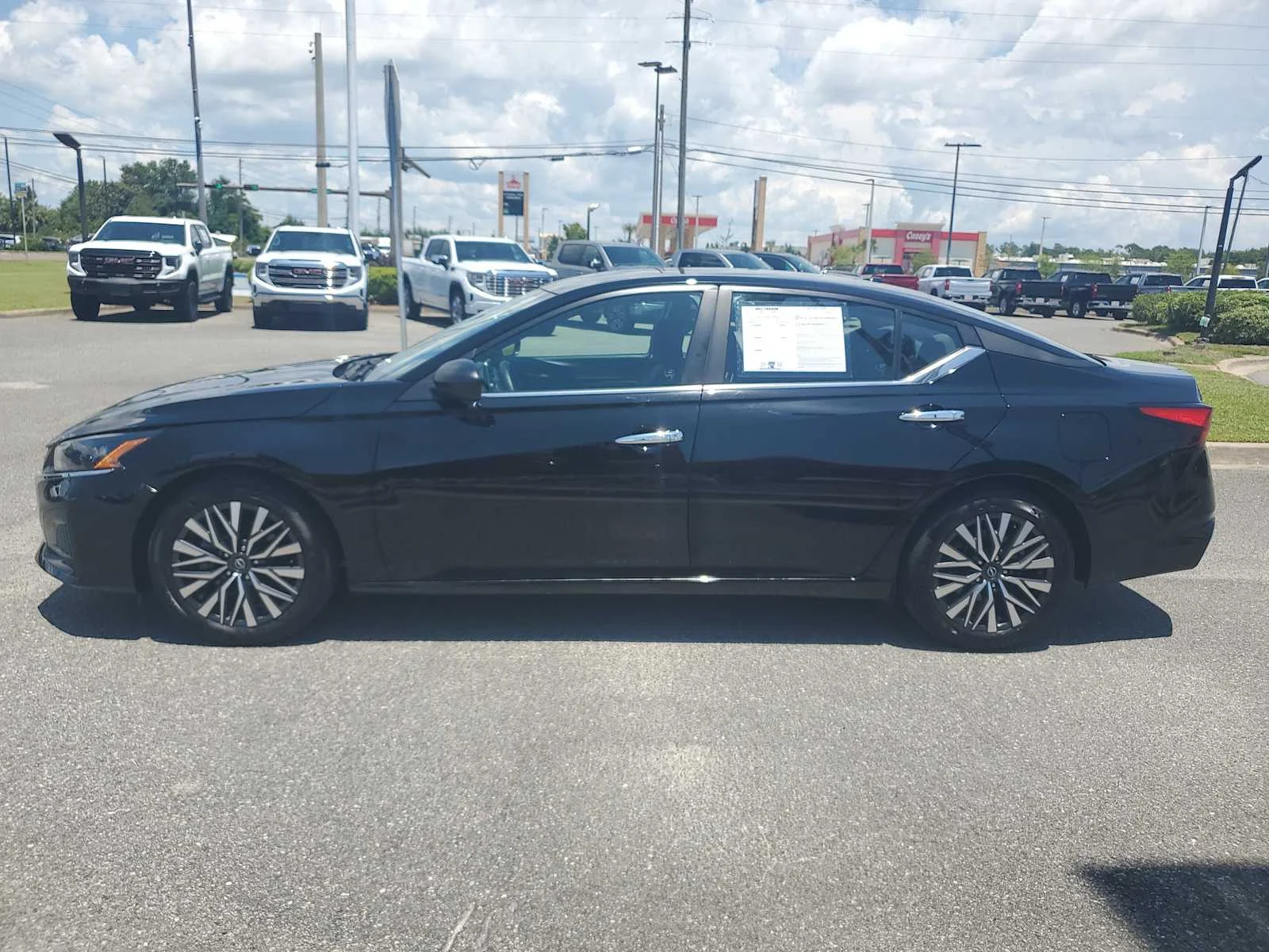 Used 2025 Black Nissan SV image 2