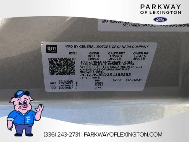 Used 2025 Gray Chevrolet High Country image 38