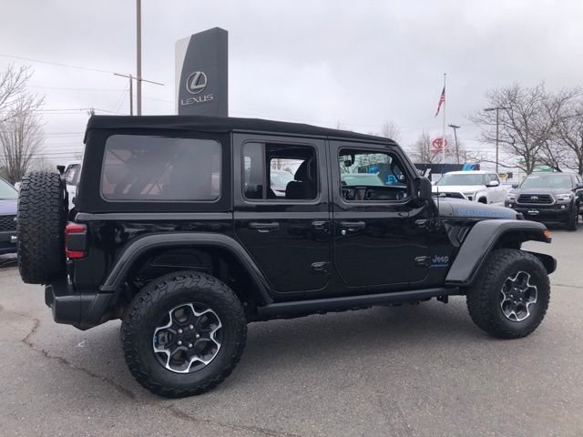 Used 2023 Black Jeep Rubicon 4xe image 3
