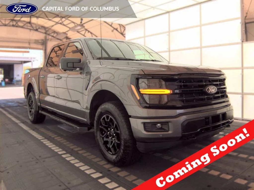Used 2024 Gray Metallic Ford XLT image 1